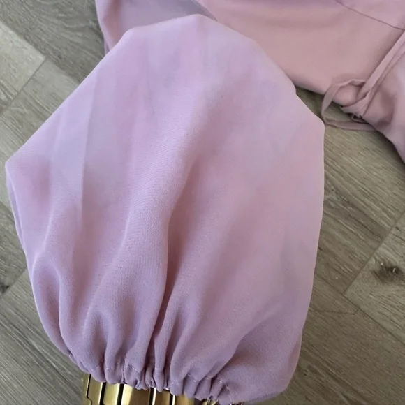 JJ’s House dusty rose pink formal front slit Maxi Dress 8 - Picture 5 of 10